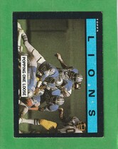 1985 Topps Base Set #53 Detroit Lions