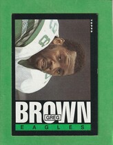 1985 Topps Base Set #126 Greg Brown