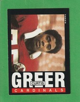 1985 Topps Base Set #141 Curtis Greer