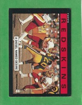 1985 Topps Base Set #177 Wash. Redskins