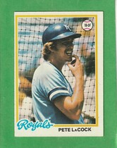 1978 Topps Base Set #157 Pete LaCock