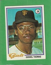 1978 Topps Base Set #194 Derrel Thomas