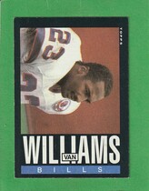 1985 Topps Base Set #208 Van Williams