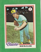 1978 Topps Base Set #243 Bob McClure