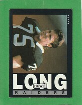 1985 Topps Base Set #292 Howie Long