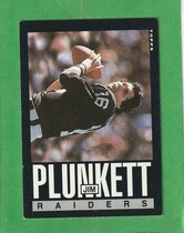 1985 Topps Base Set #297 Jim Plunkett