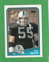 1988 Topps Base Set #335 Matt Millen