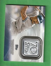 2021 Topps Update 70th Anniversary Manufactured Logo Patch #T70P-DW Dave Winfield