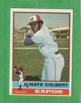 1976 Topps Base Set #495 Nate Colbert