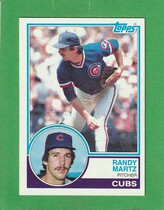 1983 Topps Base Set #22 Randy Martz