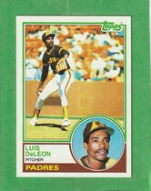 1983 Topps Base Set #323 Luis DeLeon