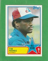 1983 Topps Base Set #403 Tim Raines
