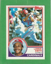 1983 Topps Base Set #465 Lonnie Smith