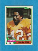1981 Topps Base Set #456 Ricky Bell
