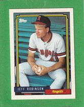 1992 Topps Base Set #137 Jeff Robinson