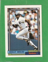 1992 Topps Base Set #154 Hensley Meulens