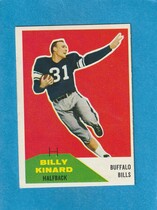 1960 Fleer Base Set #51 Billy Kinard