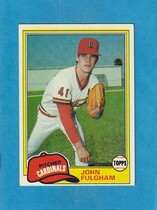 1981 Topps Base Set #523 John Fulgham