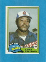 1981 Topps Base Set #542 Larry Bradford