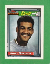 1992 Topps Base Set #564 Jimmy Gonzalez