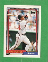 1992 Topps Base Set #611 Brian Hunter