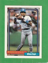 1992 Topps Base Set #634 Manuel Lee