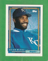 1992 Topps Base Set #659 Brian McRae