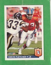 1992 Fleer Base Set #95 Simon Fletcher