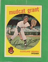 1959 Topps Base Set #186 Mudcat Grant