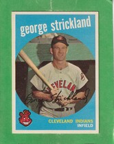 1959 Topps Base Set #207 George Strickland