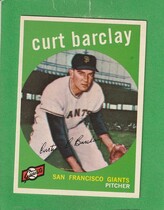 1959 Topps Base Set #307 Curt Barclay