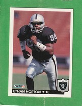 1992 Fleer Base Set #197 Ethan Horton