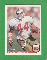 1992 Fleer Base Set #382 Tom Rathman