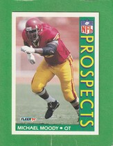 1992 Fleer Base Set #444 Michael Moody