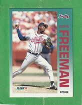 1992 Fleer Base Set #356 Marvin Freeman