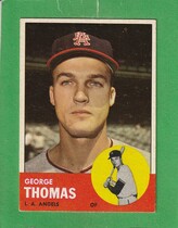 1963 Topps Base Set #98 George Thomas