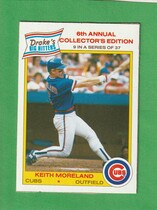 1986 Drakes #9 Keith Moreland