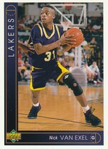 1993 Upper Deck Base Set #162 Nick Van Exel