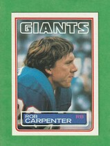1983 Topps Base Set #122 Rob Carpenter