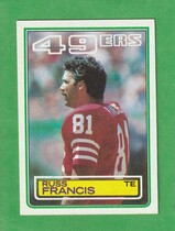 1983 Topps Base Set #166 Russ Francis