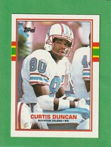 1989 Topps Base Set #92 Curtis Duncan