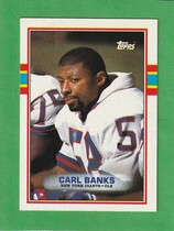 1989 Topps Base Set #168 Carl Banks