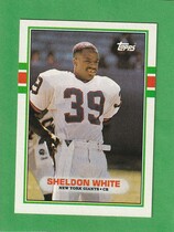 1989 Topps Base Set #170 Sheldon White