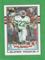 1989 Topps Base Set #223 Erik McMillan SR