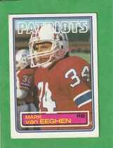 1983 Topps Base Set #337 Mark Van Eeghen