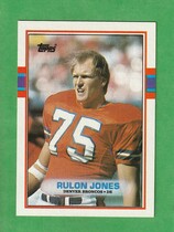 1989 Topps Base Set #248 Rulon Jones