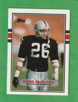 1989 Topps Base Set #271 Vann McElroy