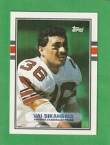 1989 Topps Base Set #279 Val Sikahema