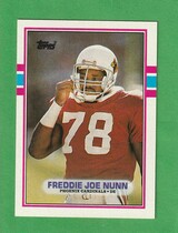 1989 Topps Base Set #286 Freddie Joe Nunn