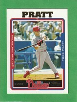 2005 Topps Base Set Series 2 #482 Todd Pratt